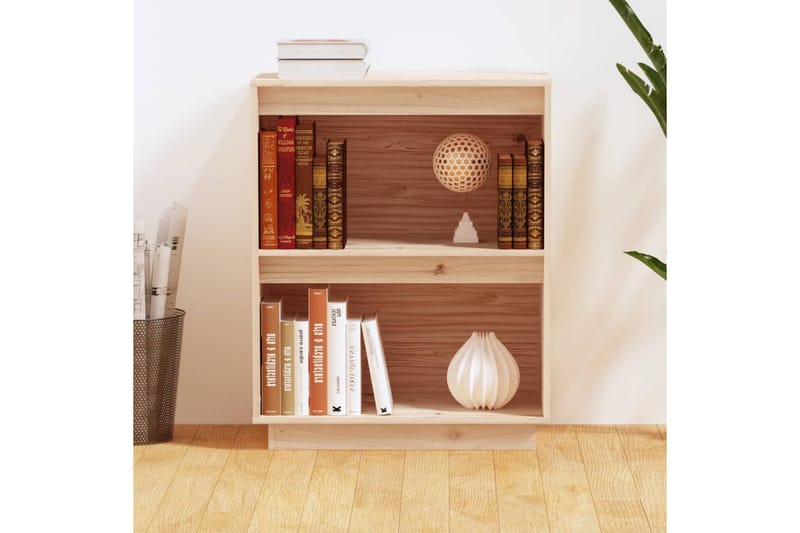 Konsollskap 60x34x75 cm heltre furu - Brun - Møbler - Bord - Avlastningsbord - Konsollbord