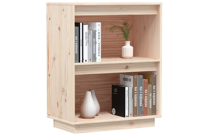 Konsollskap 60x34x75 cm heltre furu - Brun - Møbler - Bord - Avlastningsbord - Konsollbord