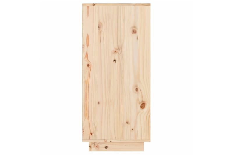 Konsollskap 60x34x75 cm heltre furu - Brun - Møbler - Bord - Avlastningsbord - Konsollbord