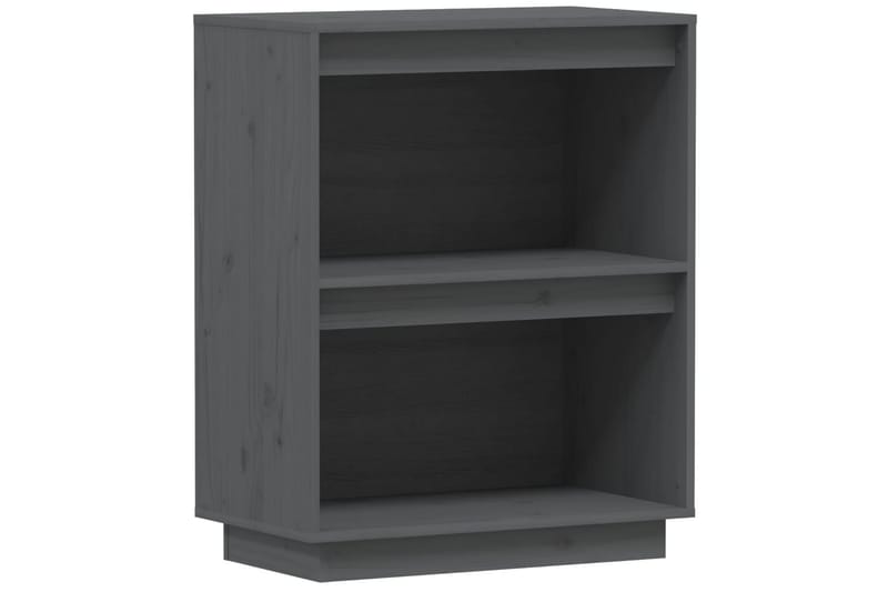 Konsollskap grå 60x34x75 cm heltre furu - Grå - Møbler - Bord - Avlastningsbord - Konsollbord