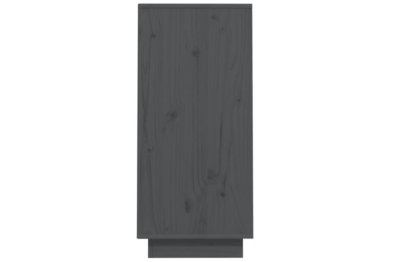 Konsollskap grå 60x34x75 cm heltre furu - Grå - Møbler - Bord - Avlastningsbord - Konsollbord
