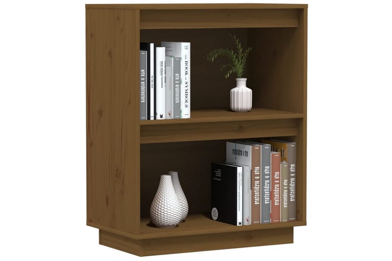 Konsollskap honningbrun 60x34x75 cm heltre furu - Brun - Møbler - Bord - Avlastningsbord - Konsollbord