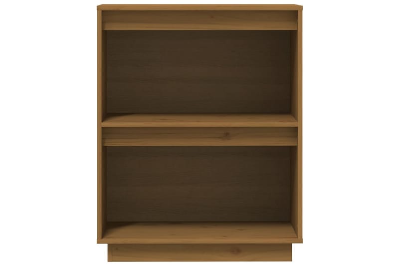 Konsollskap honningbrun 60x34x75 cm heltre furu - Brun - Møbler - Bord - Avlastningsbord - Konsollbord