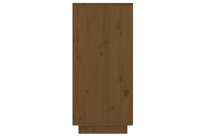 Konsollskap honningbrun 60x34x75 cm heltre furu - Brun - Møbler - Bord - Avlastningsbord - Konsollbord