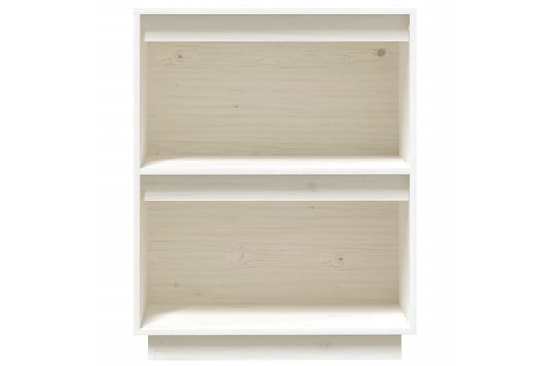 Konsollskap hvit 60x34x75 cm heltre furu - Hvit - Møbler - Bord - Avlastningsbord - Konsollbord