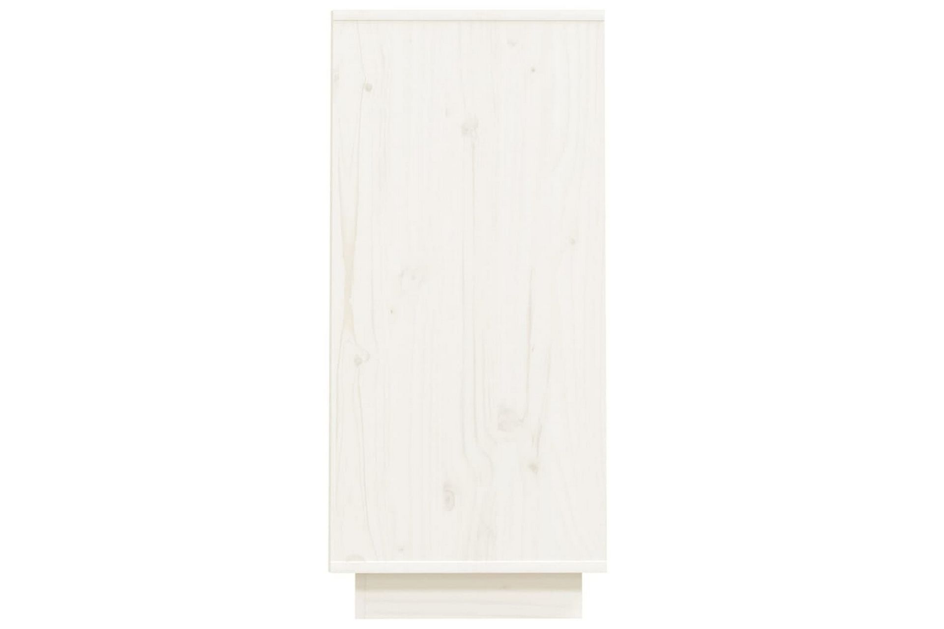 Konsollskap hvit 60x34x75 cm heltre furu - Hvit - Møbler - Bord - Avlastningsbord - Konsollbord