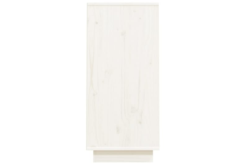 Konsollskap hvit 60x34x75 cm heltre furu - Hvit - Gangbord - Konsollbord