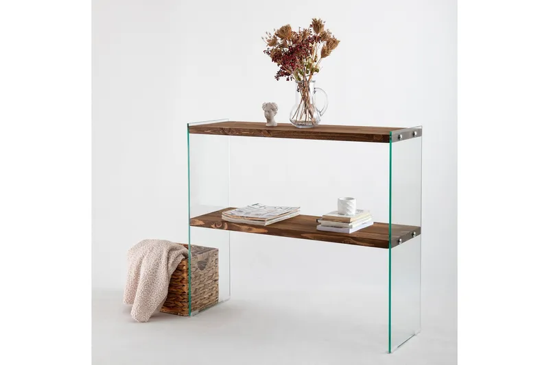 Legenrisk Avlastningsbord 90 cm - Valnøtt - Møbler - Bord - Avlastningsbord - Konsollbord