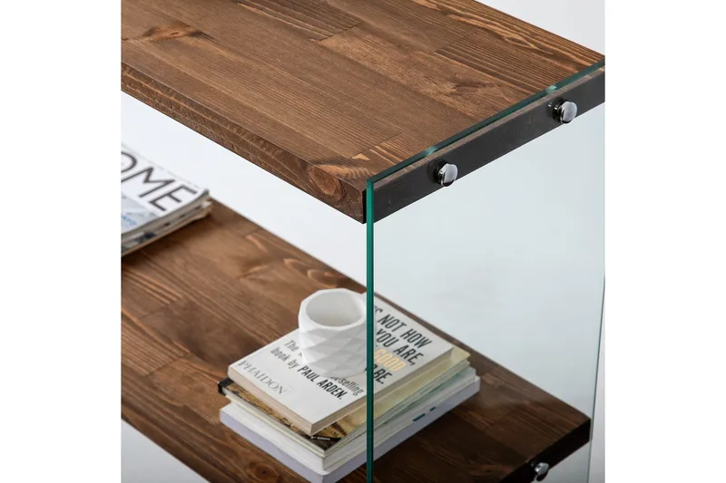 Legenrisk Avlastningsbord 90 cm - Valnøtt - Møbler - Bord - Avlastningsbord - Konsollbord