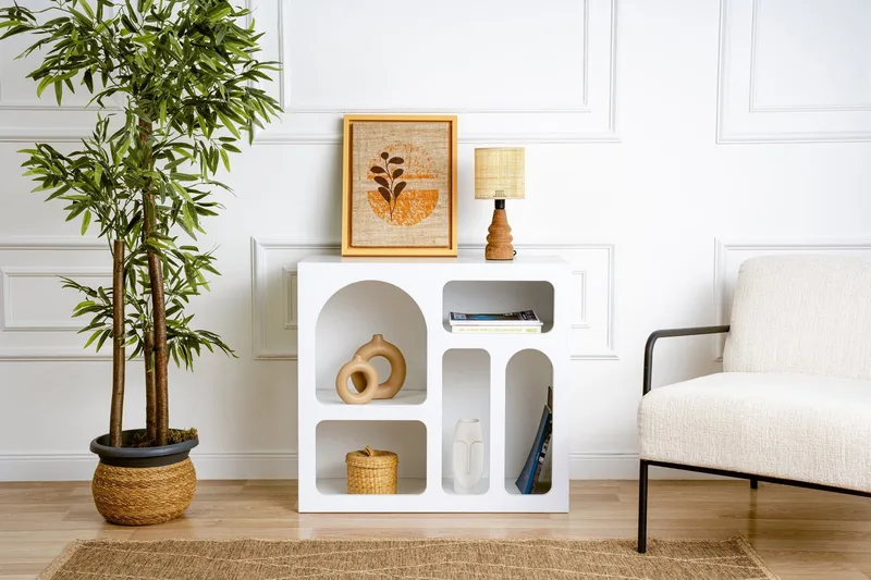 Lesa Konsollbord 80 cm, Hvit