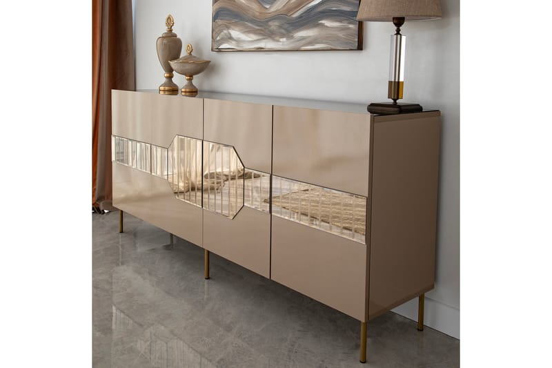 Lissione Konsollbord 180 cm - Bronse - Møbler - Bord - Avlastningsbord - Konsollbord
