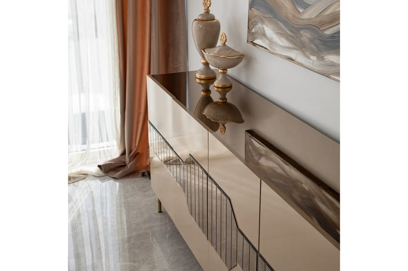 Lissione Konsollbord 180 cm - Bronse - Møbler - Bord - Avlastningsbord - Konsollbord