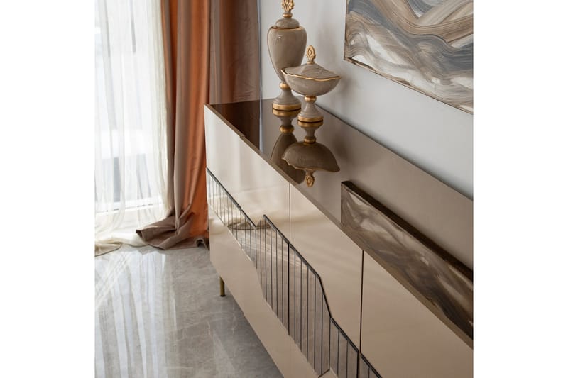 Lissione Konsollbord 180 cm - Bronse - Oppbevaring - Oppbevaringsmøbler - Sideboard & skjenker