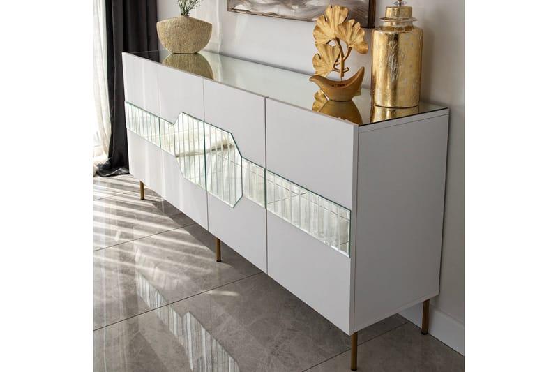 Lissione Konsollbord 180 cm - Hvit - Oppbevaring - Oppbevaringsmøbler - Sideboard & skjenker