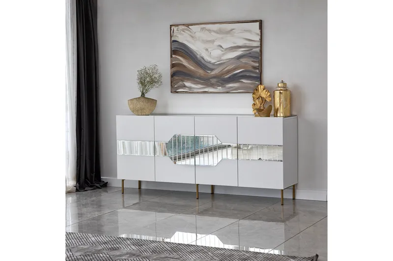 Lissione Konsollbord 180 cm - Hvit - Oppbevaring - Oppbevaringsmøbler - Sideboard & skjenker