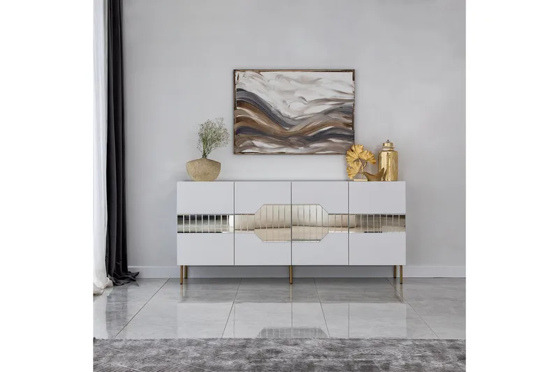 Lissione Konsollbord 180 cm - Hvit - Oppbevaring - Oppbevaringsmøbler - Sideboard & skjenker