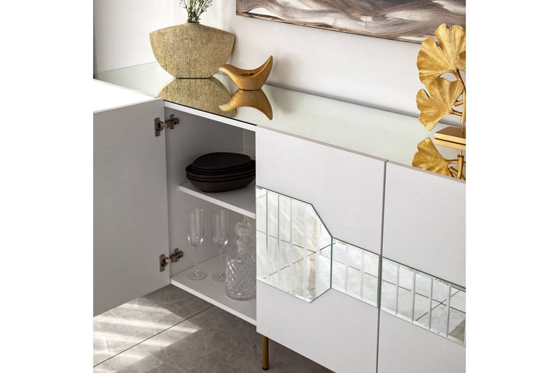 Lissione Konsollbord 180 cm - Hvit - Møbler - Bord - Avlastningsbord - Konsollbord