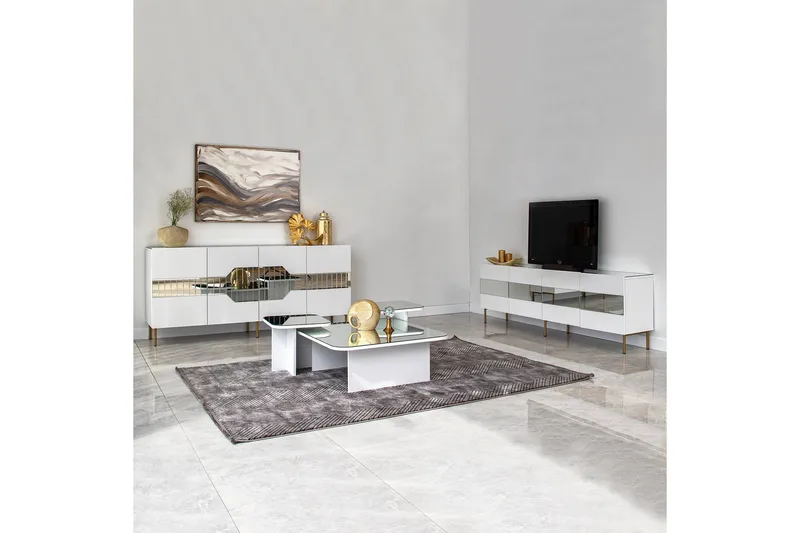 Lissione Konsollbord 180 cm - Hvit - Oppbevaring - Oppbevaringsmøbler - Sideboard & skjenker