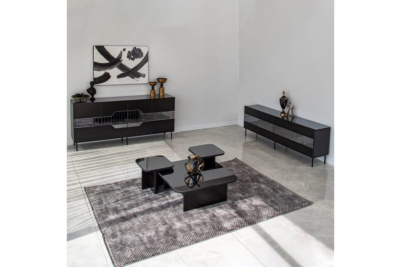 Lissione Konsollbord 180 cm - Svart - Oppbevaring - Oppbevaringsmøbler - Sideboard & skjenker