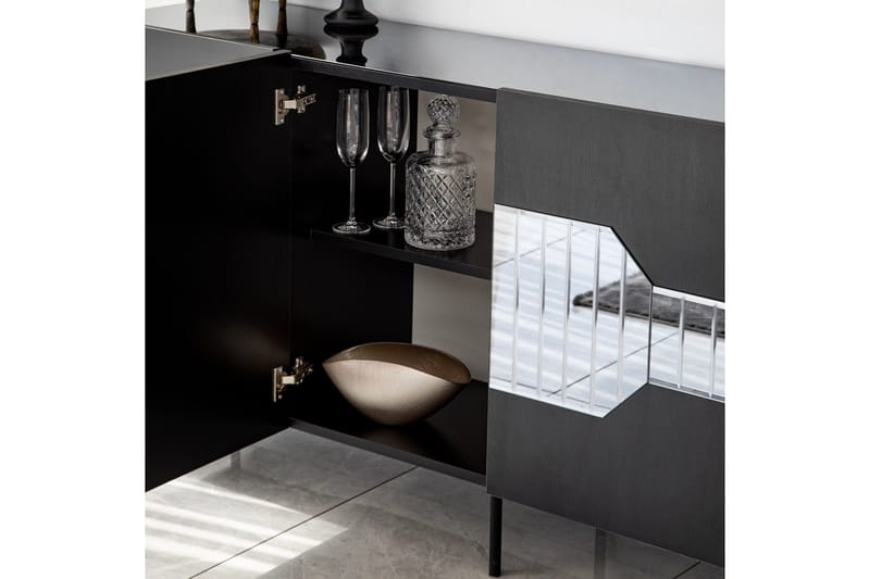 Lissione Konsollbord 180 cm - Svart - Oppbevaring - Oppbevaringsmøbler - Sideboard & skjenker