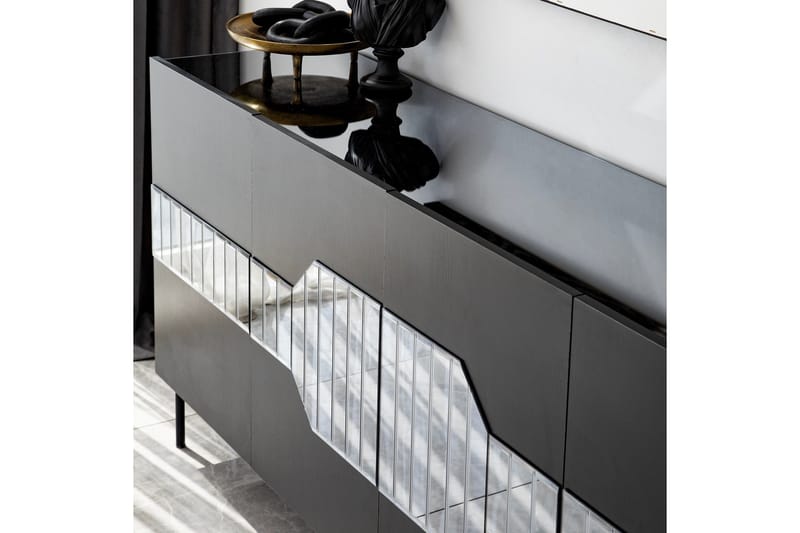 Lissione Konsollbord 180 cm - Svart - Oppbevaring - Oppbevaringsmøbler - Sideboard & skjenker