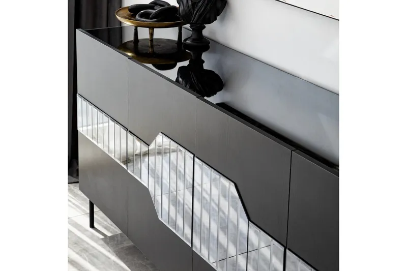 Lissione Konsollbord 180 cm - Svart - Oppbevaring - Oppbevaringsmøbler - Sideboard & skjenker