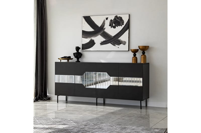 Lissione Konsollbord 180 cm - Svart - Møbler - Bord - Avlastningsbord - Konsollbord