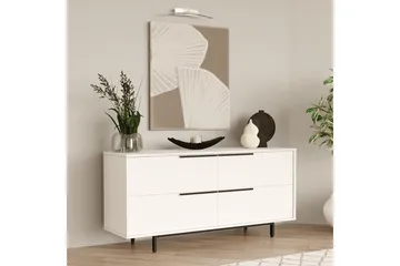 Liyakat Konsollbord 160 cm - Hvit - Oppbevaring - Oppbevaringsmøbler - Kommode