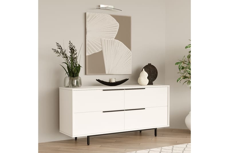 Liyakat Konsollbord 160 cm - Hvit - Møbler - Bord - Avlastningsbord - Konsollbord