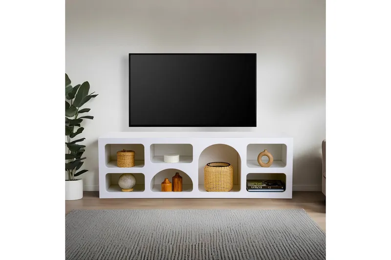 Lorin Konsollbord 160 cm - Hvit - Oppbevaring - Oppbevaringsmøbler - Sideboard & skjenker