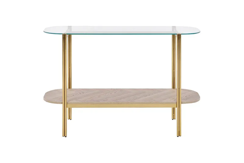 Konsollbord Lovell Gull, lyst tre - Gull, lyst tre - Møbler - Bord - Avlastningsbord - Gangbord