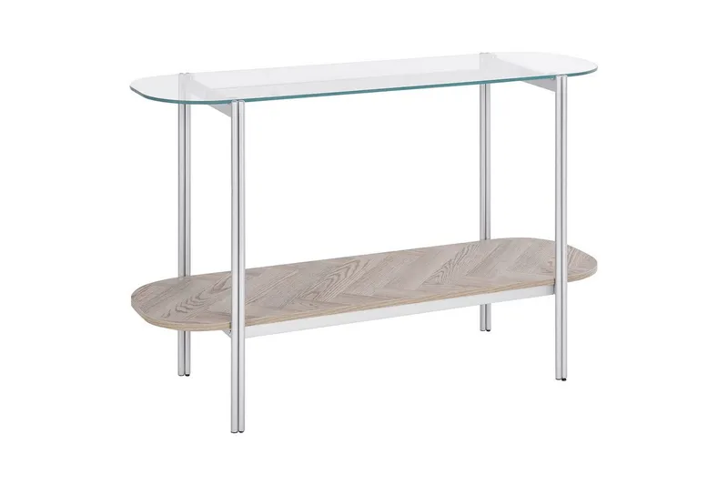 Konsollbord Lovell Sølv, lyst tre, Sølv, lyst tre