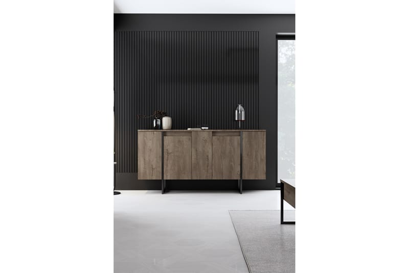 Luxe Konsollbord 160 cm - Brun/Svart - Møbler - Bord - Avlastningsbord - Konsollbord