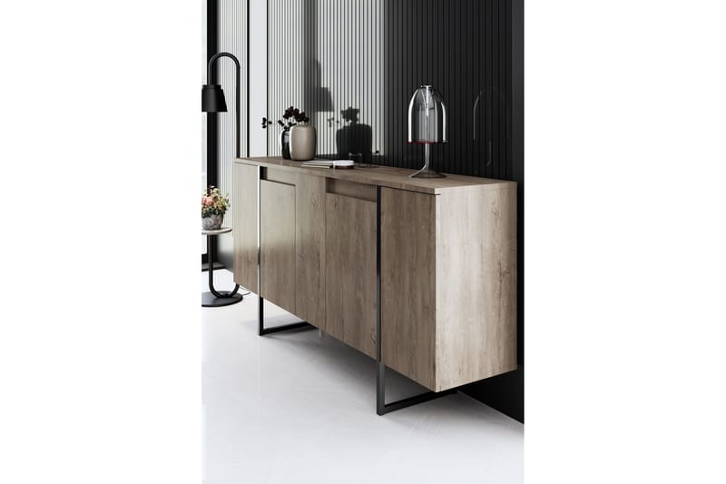 Luxe Konsollbord 160 cm - Brun/Svart - Møbler - Bord - Avlastningsbord - Konsollbord