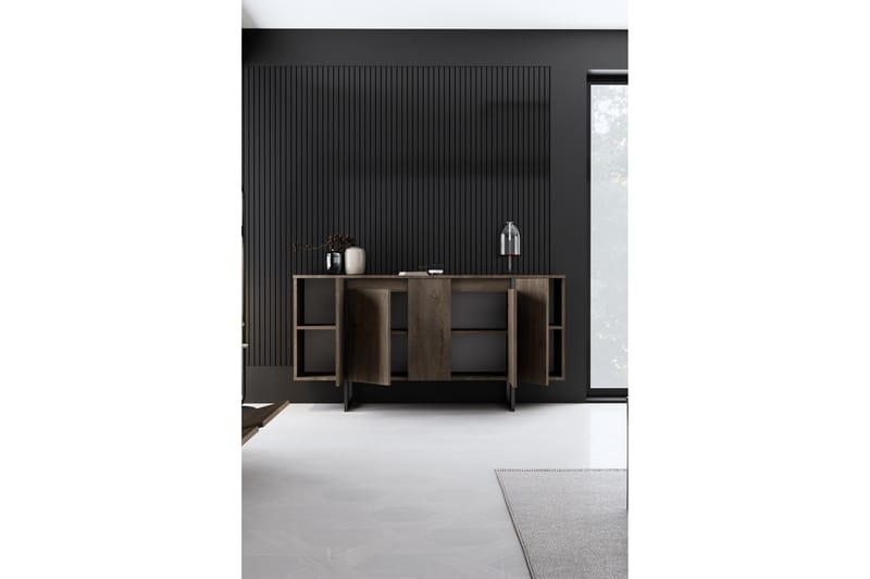 Luxe Konsollbord 160 cm - Brun/Svart - Møbler - Bord - Avlastningsbord - Konsollbord