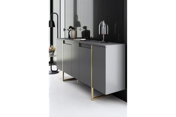 Luxe Konsollbord 160 cm - Grå/Gull - Møbler - Bord - Avlastningsbord - Konsollbord