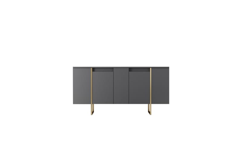 Luxe Konsollbord 160 cm - Grå/Gull - Gangbord - Konsollbord