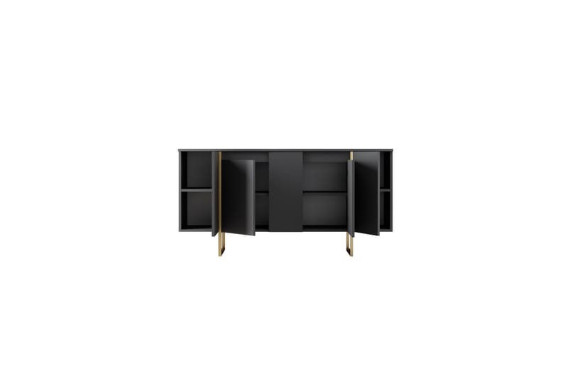 Luxe Konsollbord 160 cm - Grå/Gull - Møbler - Bord - Avlastningsbord - Konsollbord