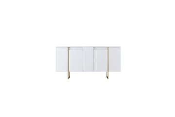 Luxe Konsollbord 160 cm - Vit/Guld - Møbler - Bord - Avlastningsbord - Konsollbord