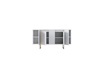 Luxe Konsollbord 160 cm - Vit/Guld - Møbler - Bord - Avlastningsbord - Konsollbord