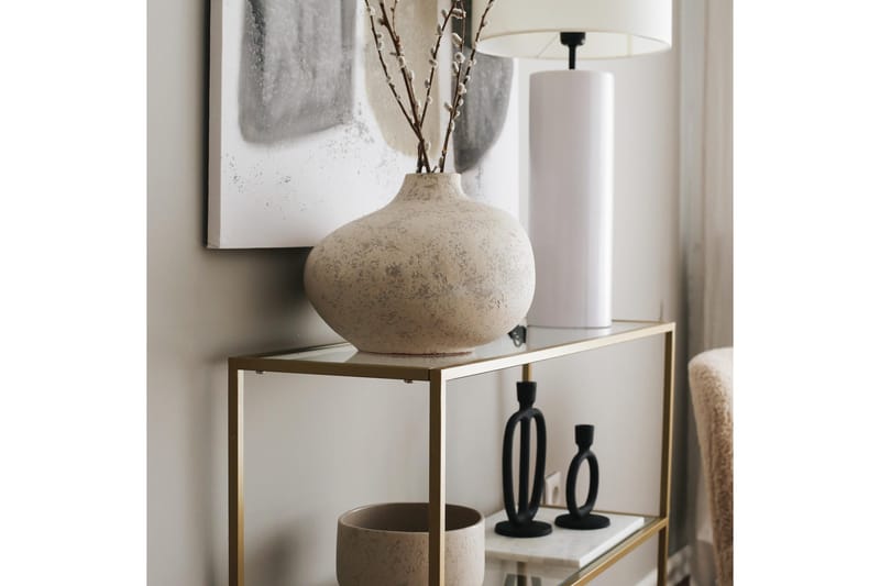 Lychester Avlastningsbord 100 cm - Gull - Møbler - Bord - Avlastningsbord - Konsollbord