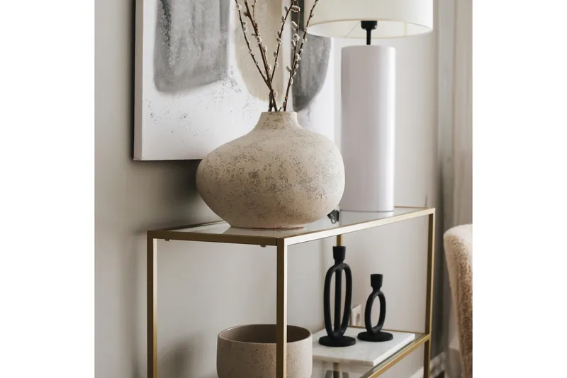 Lychester Avlastningsbord 100 cm - Gull - Møbler - Bord - Avlastningsbord - Konsollbord