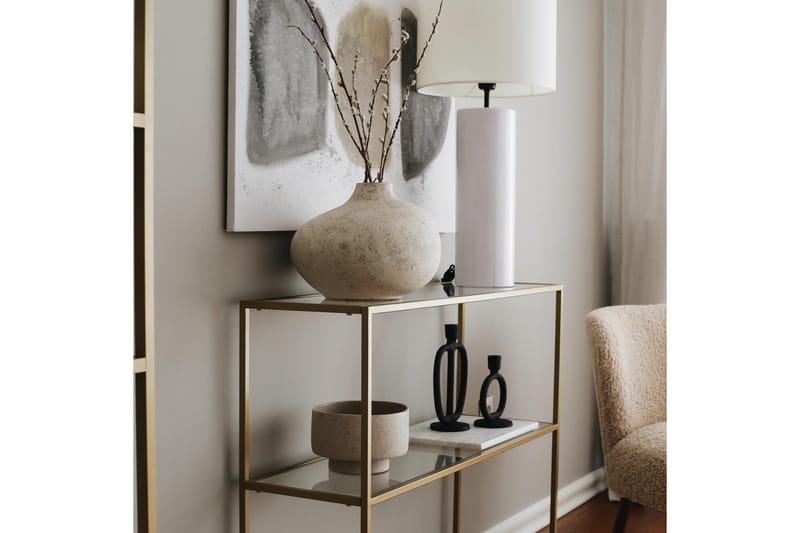 Lychester Avlastningsbord 100 cm - Gull - Møbler - Bord - Avlastningsbord - Konsollbord