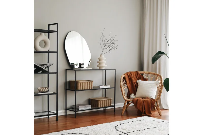 Lychester Avlastningsbord 100 cm - Svart - Møbler - Bord - Avlastningsbord - Konsollbord