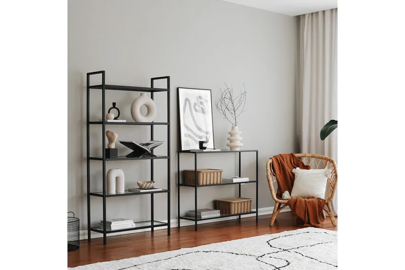 Lychester Avlastningsbord 100 cm - Svart - Møbler - Bord - Avlastningsbord - Konsollbord