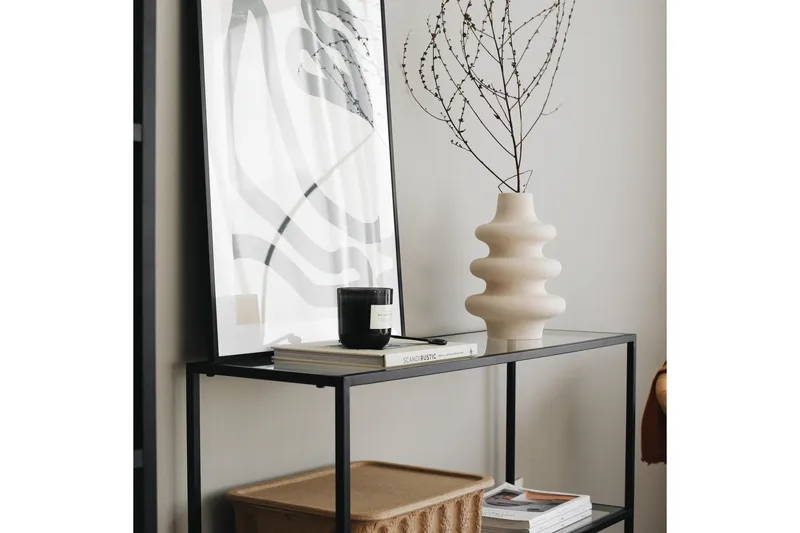 Lychester Avlastningsbord 100 cm - Svart - Møbler - Bord - Avlastningsbord - Konsollbord