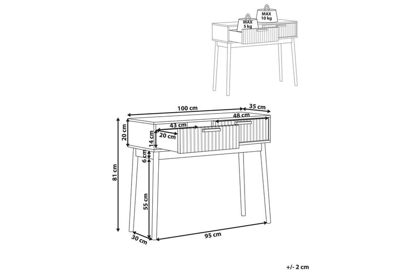 Konsollbord Lynwood - Møbler - Bord - Avlastningsbord - Gangbord