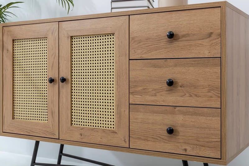 Makwana Konsollbord 120 cm - Naturell - Oppbevaring - Oppbevaringsmøbler - Sideboard & skjenker