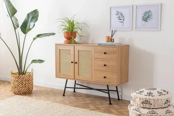Makwana Konsollbord 120 cm - Naturell - Oppbevaring - Oppbevaringsmøbler - Sideboard & skjenker