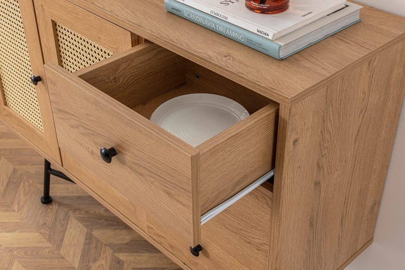 Makwana Konsollbord 120 cm - Naturell - Oppbevaring - Oppbevaringsmøbler - Sideboard & skjenker